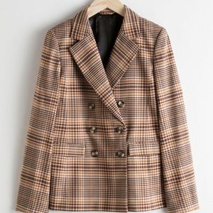 & other stories Plaid Blazer